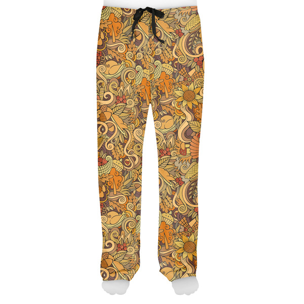 Thanksgiving Men's Pjs Front - on model