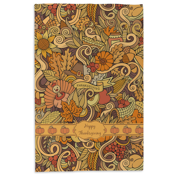 Thanksgiving Microfiber Dish Towel - APPROVAL