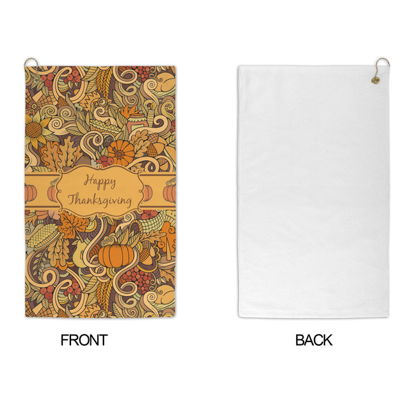 Thanksgiving Microfiber Golf Towels - APPROVAL