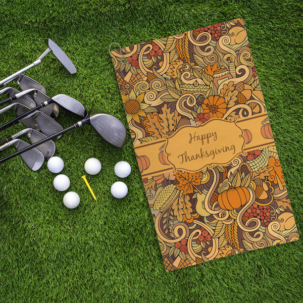 Thanksgiving Microfiber Golf Towels - LIFESTYLE