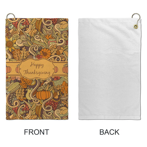 Thanksgiving Microfiber Golf Towels - Small - APPROVAL