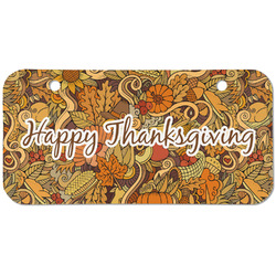 Thanksgiving Mini/Bicycle License Plate (2 Holes)