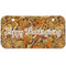 Thanksgiving Mini Bicycle License Plate - Two Holes