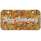 Thanksgiving Mini/Bicycle License Plate (2 Holes)