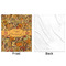 Thanksgiving Minky Blanket - 50"x60" - Single Sided - Front & Back