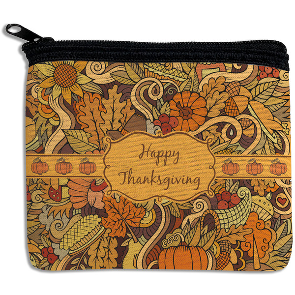 Custom Thanksgiving Rectangular Coin Purse (Personalized)
