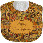 Thanksgiving Velour Baby Bib