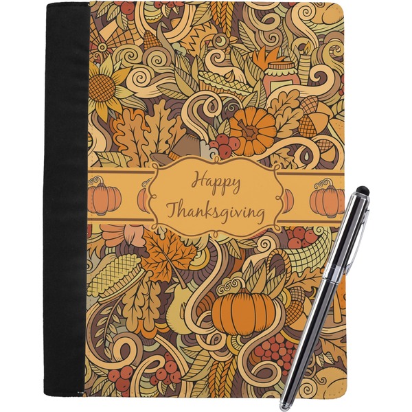 Custom Thanksgiving Notebook Padfolio - Large