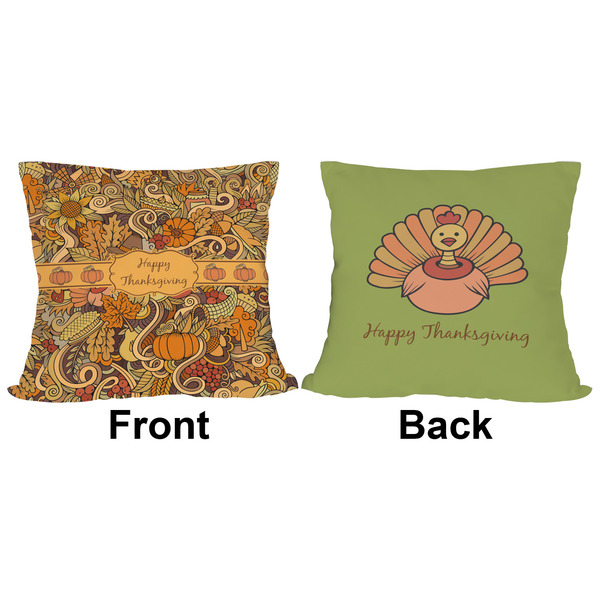 Thanksgiving Outdoor Pillow - 16x16