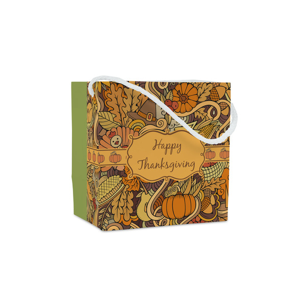 Custom Thanksgiving Party Favor Gift Bags - Matte