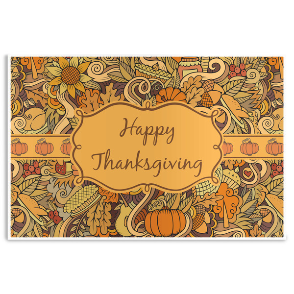 Custom Thanksgiving Disposable Paper Placemats
