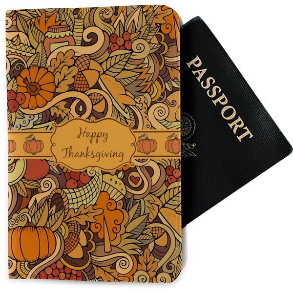 Custom Thanksgiving Passport Holder - Fabric (Personalized)