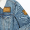 Thanksgiving Patches Lifestyle Jean Jacket Detail