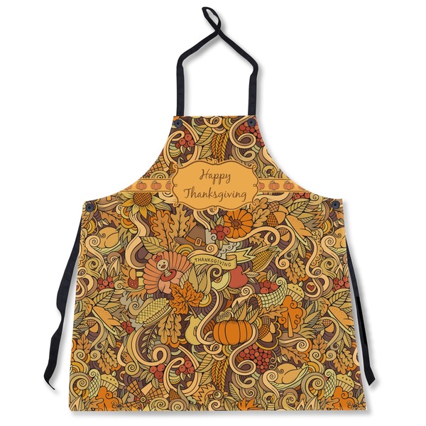 Custom Thanksgiving Apron Without Pockets