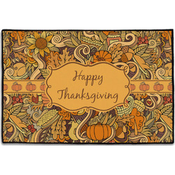 Thanksgiving Door Mat - 36"x24" (Personalized)