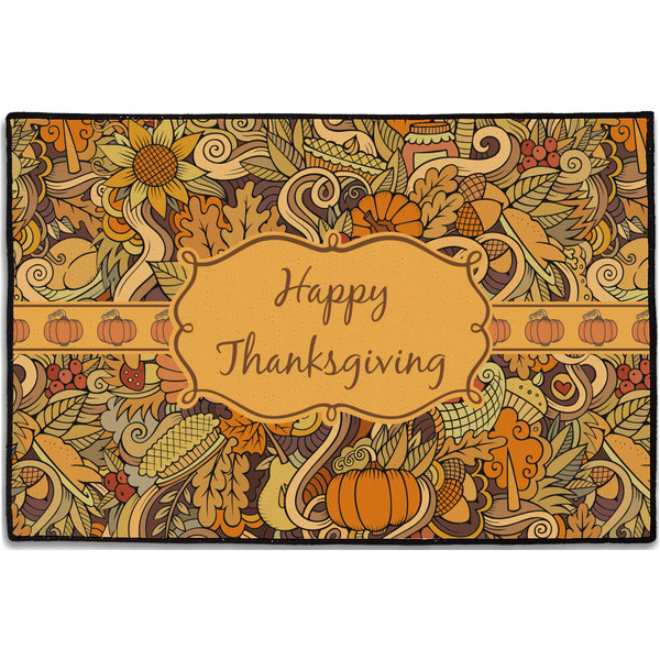 Thanksgiving Personalized Door Mat - 36x24 (APPROVAL)