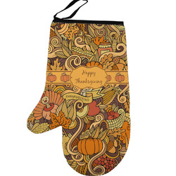 Thanksgiving Left Oven Mitt (Personalized)
