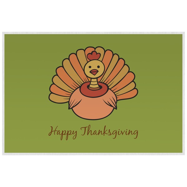 Thanksgiving Personalized Placemat (Back)