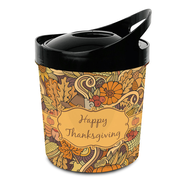 Custom Thanksgiving Plastic Ice Bucket (Personalized)