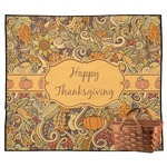 Thanksgiving Outdoor Picnic Blanket (Personalized)