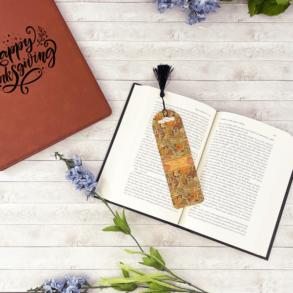 Thanksgiving Plastic Bookmarks - In Context