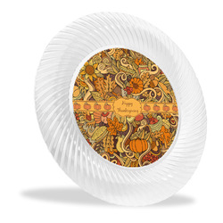 Thanksgiving Plastic Party Dinner Plates - 10"