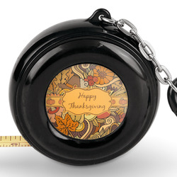 Thanksgiving Pocket Tape Measure - 6 Ft w/ Carabiner Clip (Personalized)