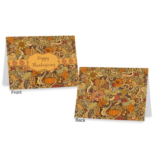 Thanksgiving Postcard - Front and Back