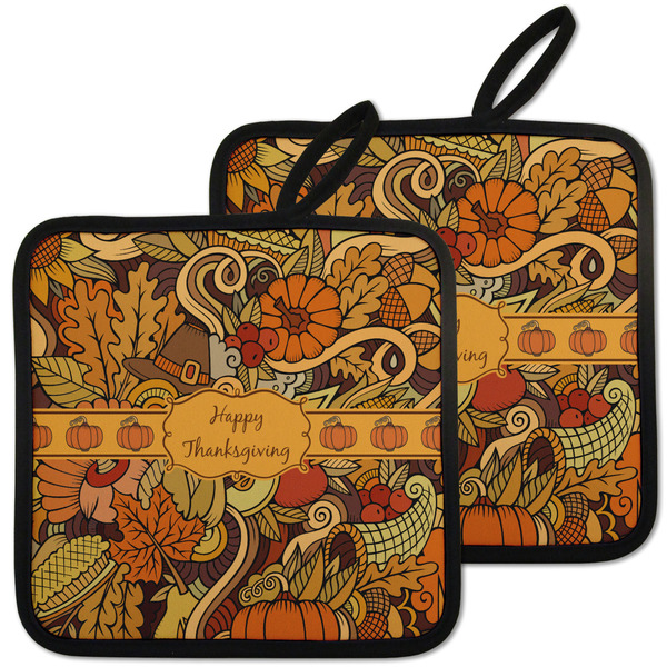 Thanksgiving Pot Holders - Set of 2 MAIN