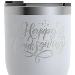 Thanksgiving RTIC Tumbler - White - Engraved Front