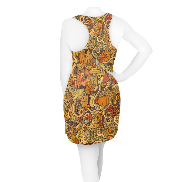 Thanksgiving Racerback Dress - On Model - Back