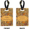 Thanksgiving Rectangle Luggage Tag (Front + Back)