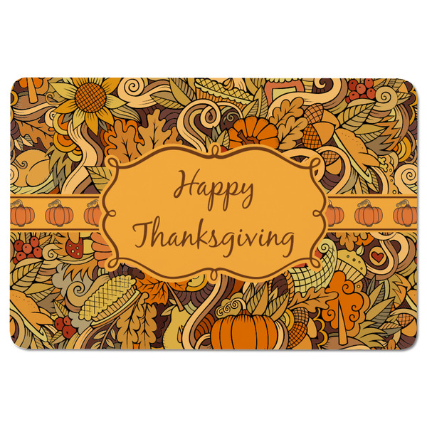 Thanksgiving Rectangular Fridge Magnet - FRONT