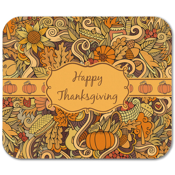 Thanksgiving Rectangular Mouse Pad - APPROVAL