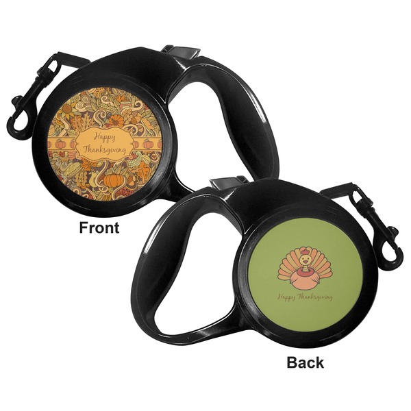 Thanksgiving Retractable Dog Leash - Small - Apvl