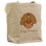 Thanksgiving Reusable Cotton Grocery Bag