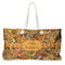 Thanksgiving Large Rope Tote Bag - Front View