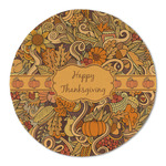 Thanksgiving Round Linen Placemat