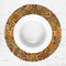 Thanksgiving Round Linen Placemats - LIFESTYLE (single)