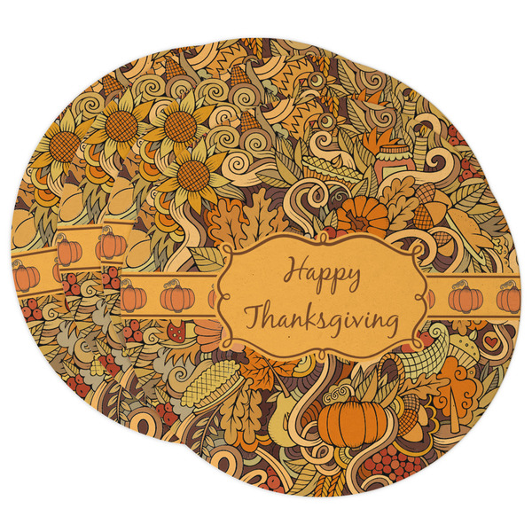 Custom Thanksgiving Round Paper Coasters