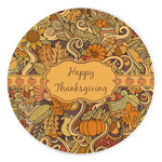 Thanksgiving Round Stone Trivet