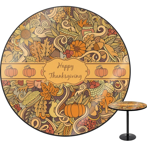 Custom Thanksgiving Round Table (Personalized)