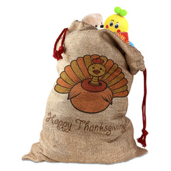 Thanksgiving Santa Sack