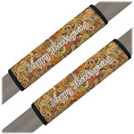 Thanksgiving Seat Belt Covers (Set of 2) (Personalized)