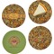 Thanksgiving Set of Appetizer / Dessert Plates