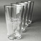 Thanksgiving Pint Glasses - Engraved (Set of 4)