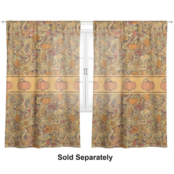 Thanksgiving Sheer Curtains