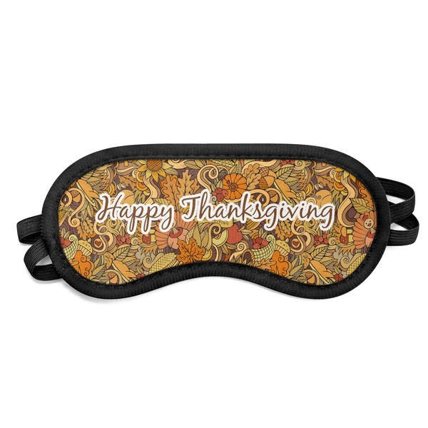 Custom Thanksgiving Sleeping Eye Mask - Small