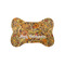 Thanksgiving Bone Shaped Dog Food Mat (Small)