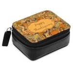 Thanksgiving Small Leatherette Travel Pill Case (Personalized)